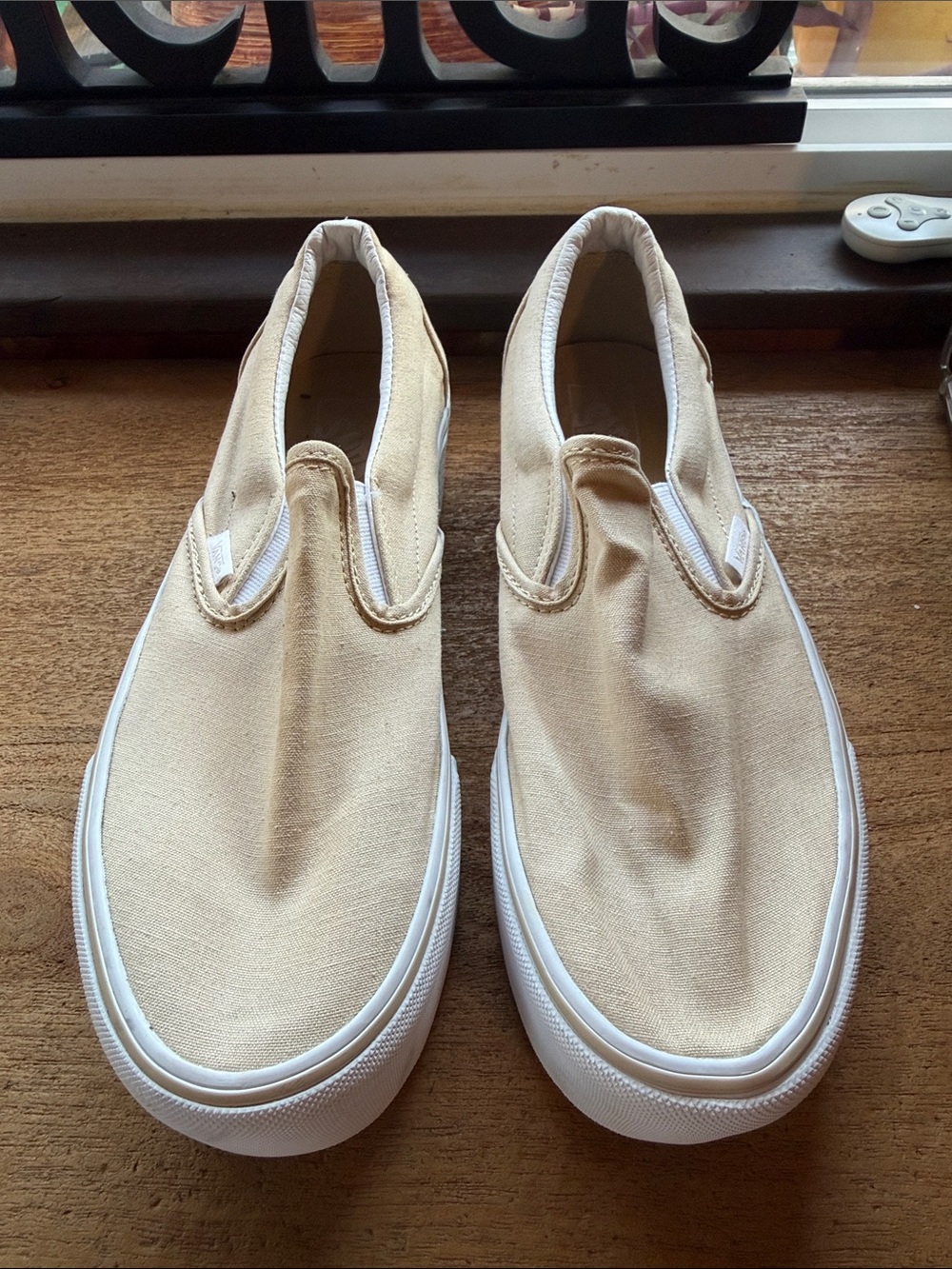 Vans Canvas Platform Slip-ons